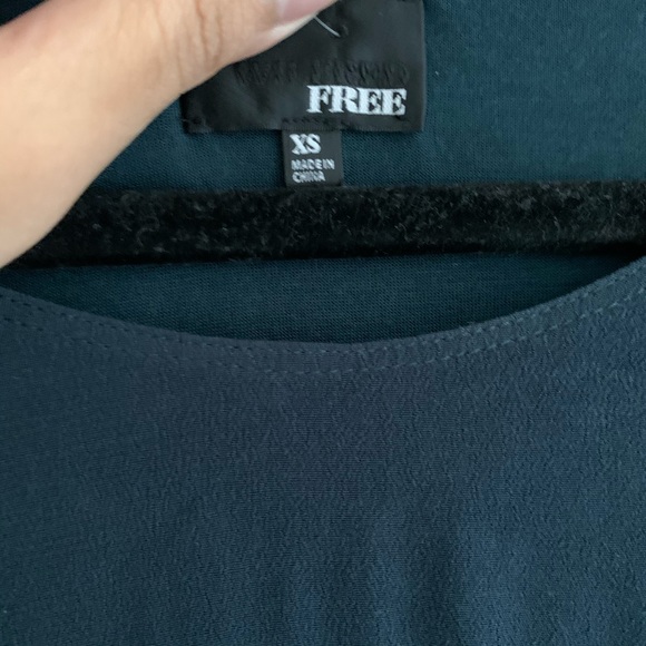 Wilred free teigen dress in dark emerald green - Picture 3 of 8